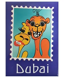 FLGT Couple Camels Dubai Funky Magnet - Pack of 2
