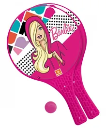 Mondo Paddle Bat Set Barbie - Pink