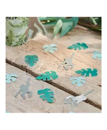 Ginger Ray Leaf & Monkey Table Confetti - Multicolor