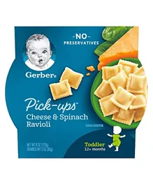 Gerber Pick Ups Cheese Spinach Ravioli - 170g
