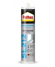 Henkel Pattex Acetic Silicone GP SL212 White - 280mL