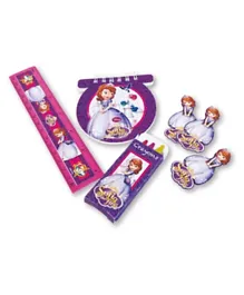 Party Centre Disney Sofia the First Stationery Pack of 20 - Multicolor