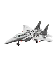 Small Particle Building Blocks F-15 Eagle Fighter 4004 - 270 Pieces