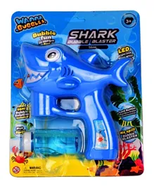 Wanna Bubbles Shark Bubble Gun With Light And Music