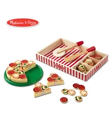 Melissa & Doug Wooden Pizza Party - Red