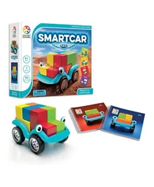 Smart Games Smart Car 5 x 5 Wooden 1 Player Puzzle Game - Multi Color