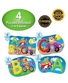 The Learning Journey Mf Puzzle Set 4-In-A-Box Abc - 2 to 8 Pieces