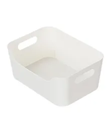 صندوق تخزين كيواي أورغانيز صغير - أبيض