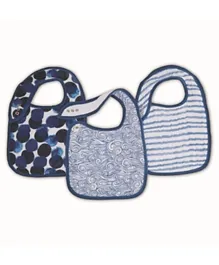 Aden + Anais Classic Snap Bibs Seafaring - Pack of 3