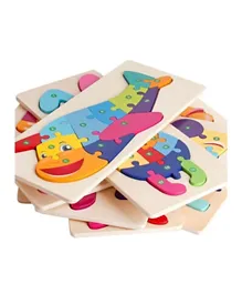 Highland Airplane 3D Puzzle Learning Toy