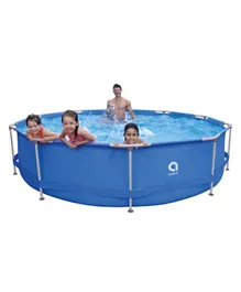 Jilong Super Round Pool with Steel Frame - Sirocco Blue