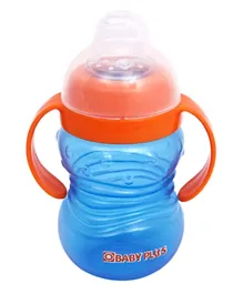 Baby Plus Training Bottle With Handle  Blue - 266 ml