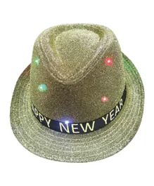 قبعة إل إي دي ذهبية حصرية من بارتي ماجيك - أخضر