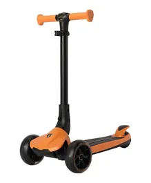 لامبورغيني سكوتر للأطفال ثلاثي العجلات بارتفاع قابل للتعديل - برتقالي