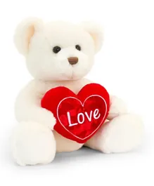 Keel Toys Cream Chester Bear with Heart - 50cm