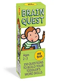 Brain Quest Knowledge Cards Game - English