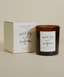 Plum & Ashby Wild Fig & Saffron Candle - 220g