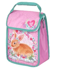 Arctic Zone Kids Hi-top Munchsak Bunny Lunch Bag California Innovations - Pink