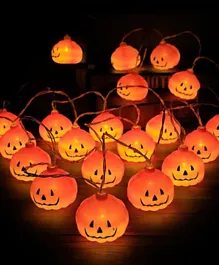 Highland Pumpkin Halloween Decoration LED String Lights