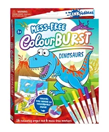 Inkredibles Colour Burst Colouring: Dinosaurs - English