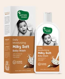Mother Sparsh Daily Mositurizing Milky Soft Baby Wash - 200mL