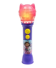 KIDdesigns Sing Along Microphone DreamWorks Gabby's Dollhouse - Multicolor