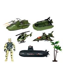 Jawda Military Combat Land & Sea Playset