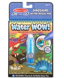 Melissa and Doug Water Wow! On the Go Travel Activity Water Reveal Pad - Dinosaur
