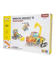 Magical Magnet Heavy Equipment Set - 98 Pieces