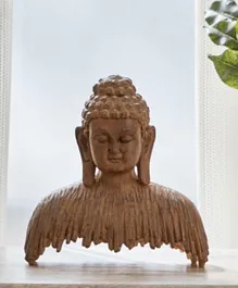 تمثال رأس بوذا بمظهر طبيعي من هوم بوكس سيم
