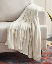 HomeBox Madison Ria Knitted Acrylic Throw