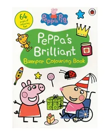 Peppa's Brilliant Bumper Colouring Book - English