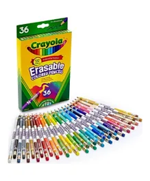 Crayola Erasable Colored Pencils Multicolor - Pack of 36