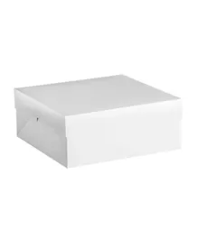 صندوق كعك أبيض مقاس 12 بوصة من ميسون كاش