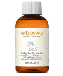 Erbaviva Travel Baby Body Wash - 58ml