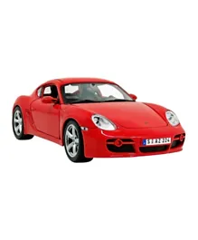 Maisto 1:18 Se (A) Porsche Cayman S Play Vehicle - Red