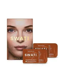 Swati Cosmetics  Bronze Contact Lenses 1 Month