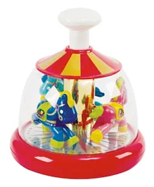 Playgo Push N Spin Carousel - Multi Color