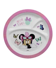 Minnie Mouse Divided Mico Plate
