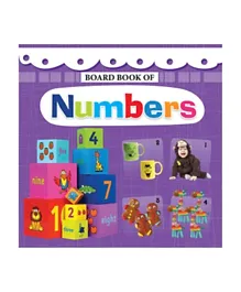 Board Book of Numbers - English