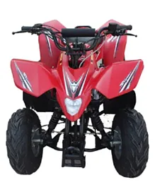 Megawheels Tornado 180 CC Power Wheels Off Road Fully Automatic ATV Quad Bike - Red