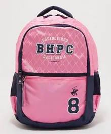 Beverly Hills Polo Club Kids Pink Backpack - 18 Inches