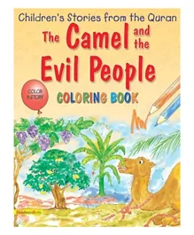The Camel And The Evil People Colouring Book - English