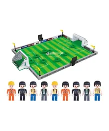 Power Joy Goal Soccer Field Building Blocks Set - Pack of 9