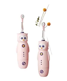 فرشاة أسنان كهربائية للأطفال ليتل انجيل - وردي