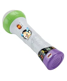 Fisher Price  Laugh and Learn Rock and Record Microphone - Multicolour