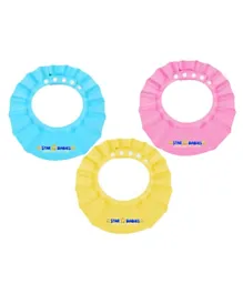 Star Babies Kids Shower Cap Assorted Colours - Pack of 3