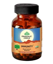 Organic India Immunity Immune Support Capsules - 60 Pieces