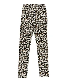 Little Pieces Cheetah Print Leggings - Multicolor