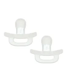 Spectra Soft Silicone Pacifier White Meringue - 3 Pieces